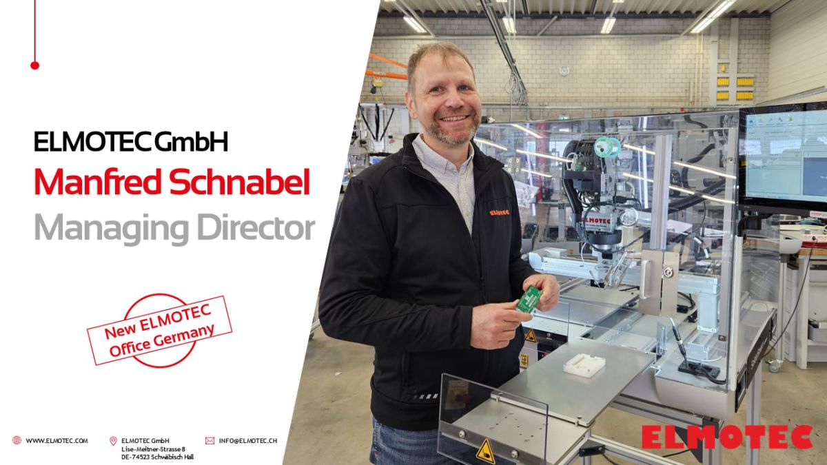 New ELMOTEC Office in Germany with Manfred Schnabel